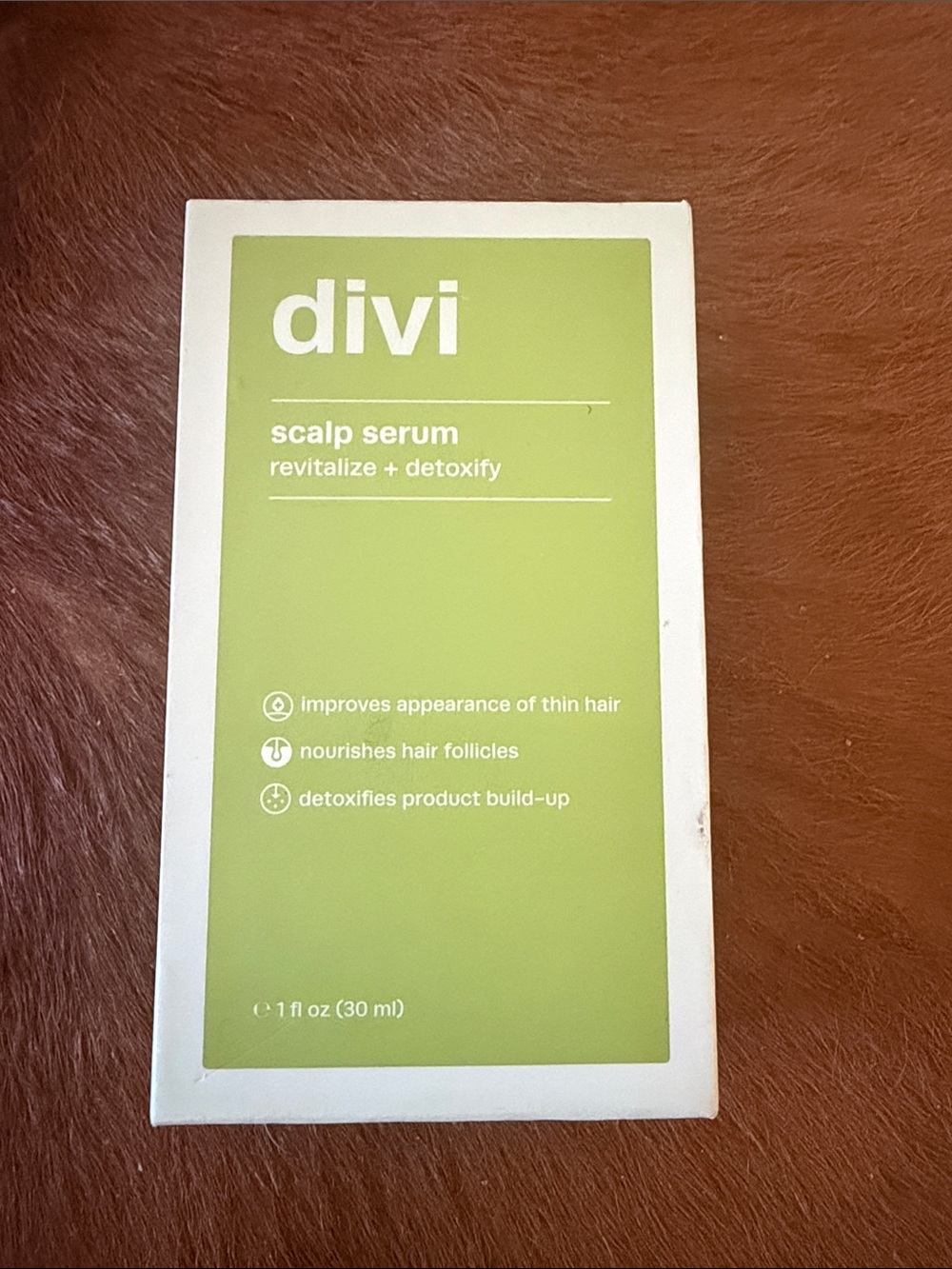 $48 NWT DIVI 30ml Scalp Serum for hair thinning/growth